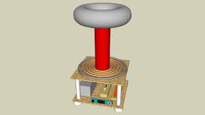 A tesla coil is a device for making very high voltages. New Tesla Coil 3d Warehouse