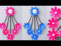 Easy And Quick Paper Wall Hanging Ideas