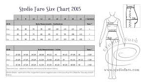 61 Surprising Body Measurement Chart For Sewing Pdf