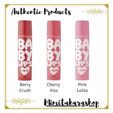 maybelline baby lips lip balm cherry