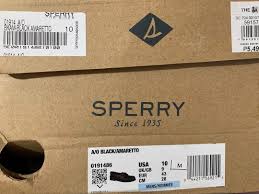 sperry boat shoes black amaretto