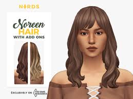 noreen a sims 4 cc hair