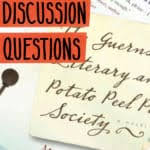 I've been in a lot of book clubs, and i know it's not always easy to get a conversation going on a book. The Guernsey Literary And Potato Peel Pie Society Virtual Book Club Selection Mypursestrings Com