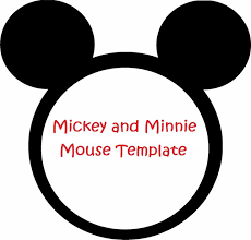 Best Photos Of Mickey Mouse Head Invitation Template
