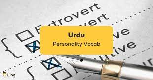 30 urdu personality vocab discover