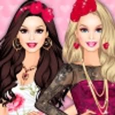 barbie s valentines love dress up game