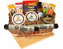 cheese and nuts gift baskets