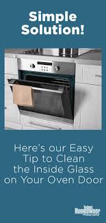 cleaning oven glass cleaning