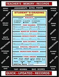 Amazon Com Student Grading Chart Handy Dandy Booklet