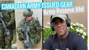 army issued gear canadian army reserve