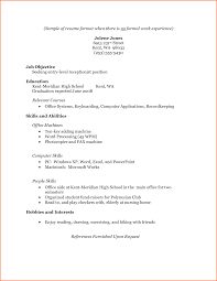 Sample Resume No Work Experience College Student   Gallery     clinicalneuropsychology us 