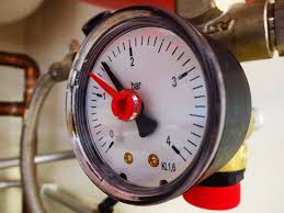 boiler pressure or system pressure