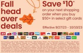 gift cards get 10 off next purchase