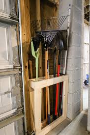 Diy Wall Mounted Yard Tool Organizer