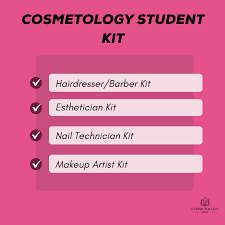 cosmetology student kit list the