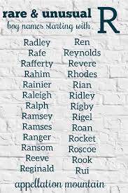 boy names starting with r robert