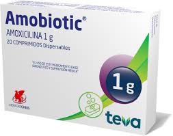 amobiotic 1 g laboratorio chile teva