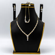 24 carat gold party fashion jewelry set