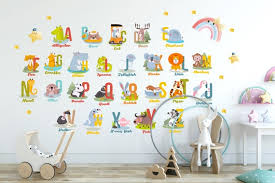 Kids Alphabet Animals Abc Capital