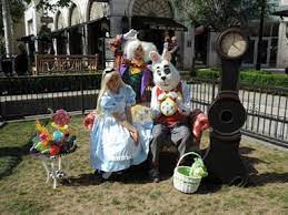 mad hatter tea party easter bunny