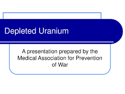 For all depleted uranium slabs, the beta dose rate at contact is 240 mr/hour. Ppt Depleted Uranium Powerpoint Presentation Free Download Id 565015