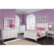 Ashley furniture b248 zelen bedroom collection featuring warm gray finish w/stylish white wax effect. B502 57 Ashley Furniture Kaslyn Bedroom Queen Panel Bed