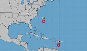 Hurricane Tracker Map Two Storms Churn In Atlantic Path