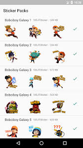 Game boboiboy galaxy wars sekarang sudah bisa dimainkan dengan teknologi augmented reality. Updated Sticker Boboiboy Galaxy Wastickerapps Mod App Download For Pc Android 2021