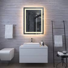 Modern 24 X 30 Frameless Led Bathroom