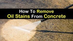 Unlike other types of oil stain cleaners, you don't have to scrub the driveway in order for the cleaner to work. 3 Fast Easy Ways To Remove Oil Stains From Concrete