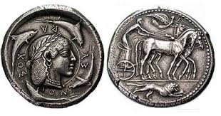 Antiguas monedas griegas