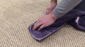 cleaning red wine from sisal you