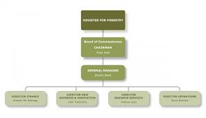 Organisational Structure Forest Products Commission