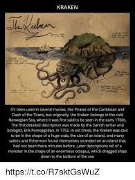 It does give the impression of a kraken attack, but it's not quite cinematic or anything. Kraken It S Been Used In Several Movies Like Pirates Of The Caribbean And Clash Of The Titans But Originally The Kraken Belongs In The Cold Norwegian Sea Where It Was First Said