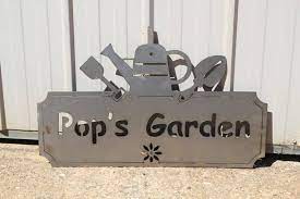 Buy Metal Garden Art Garden Signs