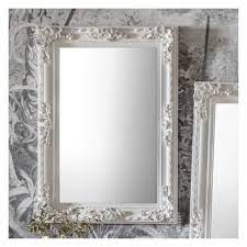 Lucy French Style Wall Mirror White