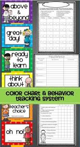 Behavior Chart Tracking Tools Behaviour Chart Classroom