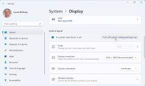 windows screen settings