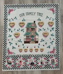 Our Family Tree Wall Hanging Fabric