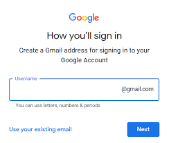 create a gmail account in 2min