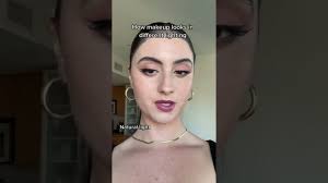 how makeup looks in diffe lighting