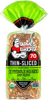 21 whole grains and seeds thin slice