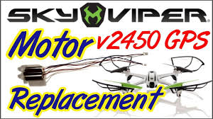 sky viper v2450 gps drone motor