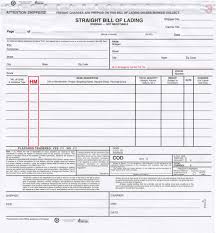 Download a free, printable bill of lading template. Straight Bill Of Lading Form Commercial Forms