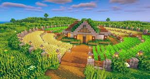 Minecraft Crop Farm House Build In 2023