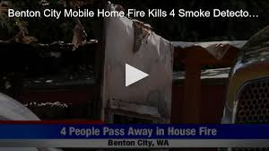 benton city mobile home fire kills