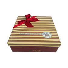 custom paper gift box full color logo