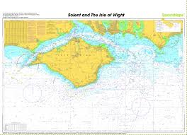 Southampton Water Isle Of Wight Solent Splashmaps Chart