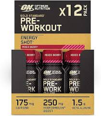pre workout shot energy supplement 60ml