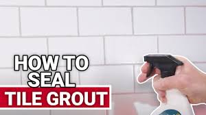 how to seal tile grout ace hardware